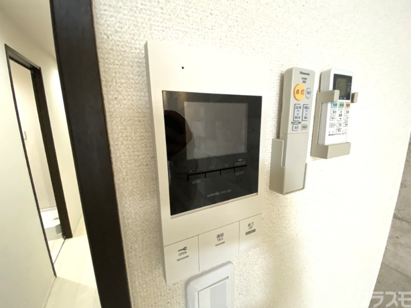 セキュリティ　モニター付きインターホンです！