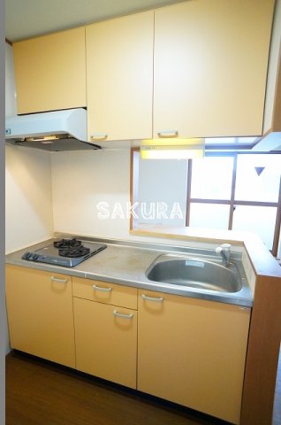 キッチン　自炊をされる方に嬉しい2口コンロ♪