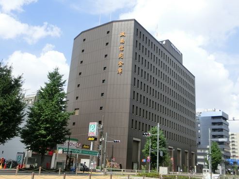 銀行　城南信用金庫本店（銀行）まで160m