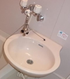 洗面設備　洗面所です