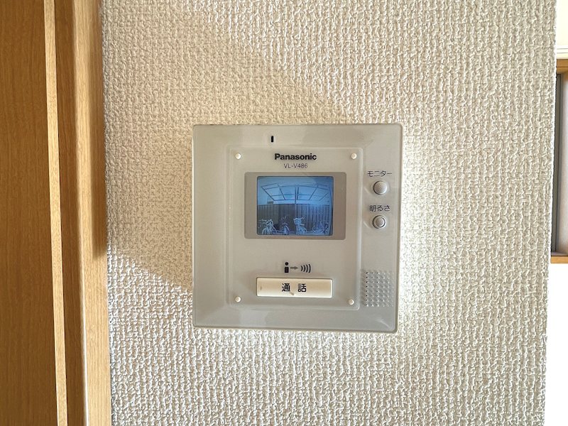 セキュリティ　モニター付きインターホン