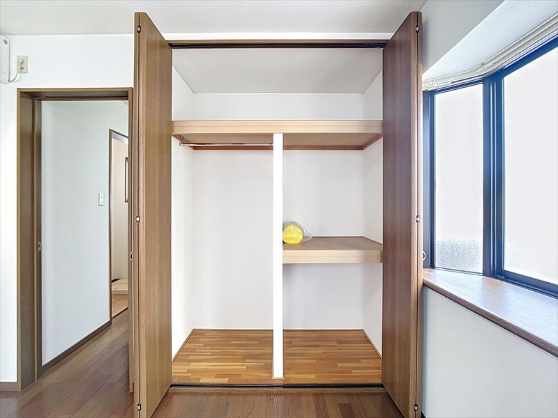 収納　※写真は同物件の別部屋です