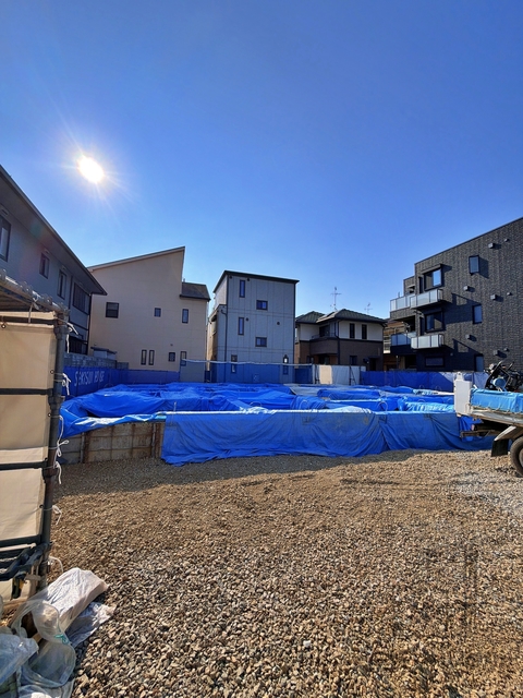 ロビー　外観（建設中）