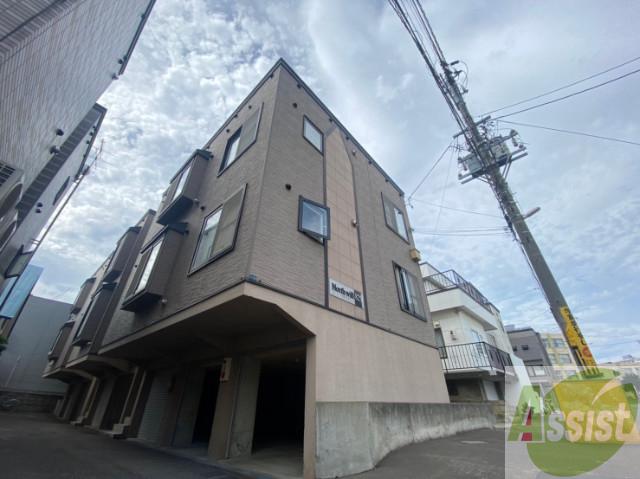 建物外観　札幌市中央区北８条西「ノースウィル８２５」