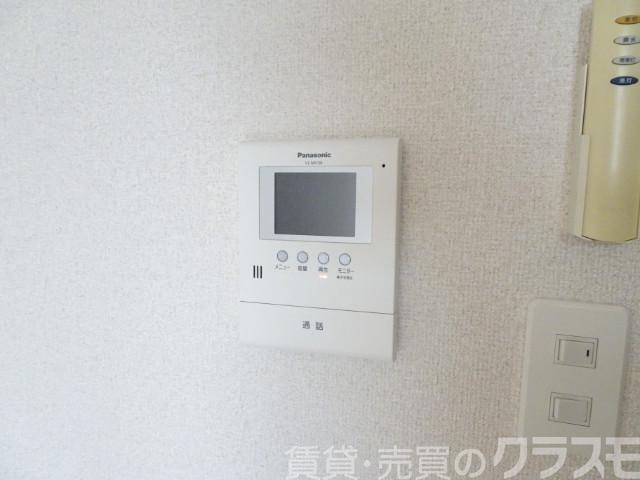 セキュリティ　来訪者が確認できるモニターホン♪