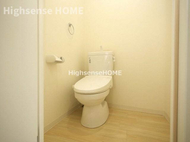 トイレ　ゆったりとした空間のトイレです