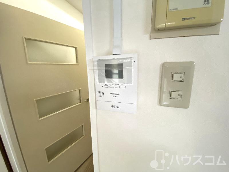 セキュリティ　顔が見えて安心モニターホン！