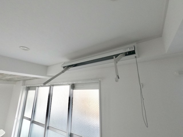 その他設備　室内物干し
