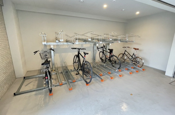 駐車場　駐輪場です。