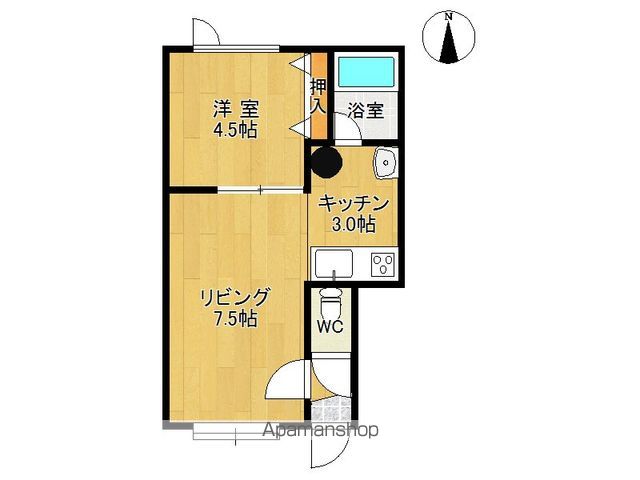 OakVIIIの間取り写真