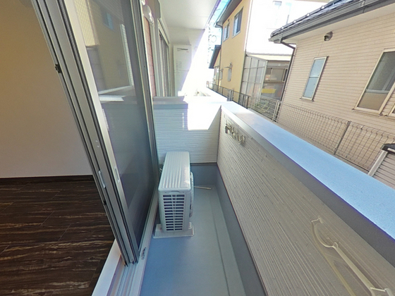 バルコニー　※別部屋の写真です