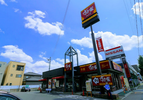 飲食店　すき家 中村烏森店（飲食店）まで105m