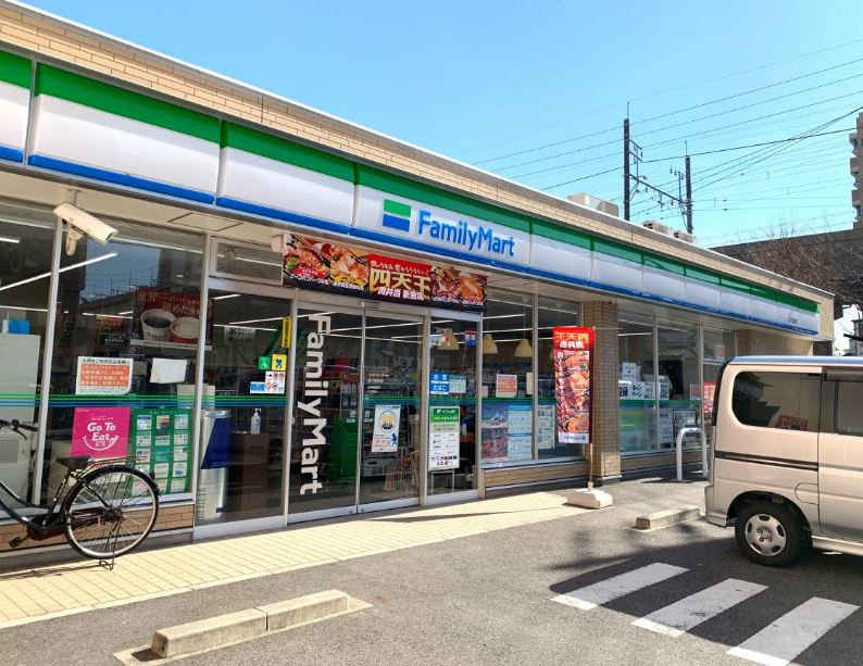 コンビニ　ファミリーマート 森下駅前店（コンビニ）まで205m