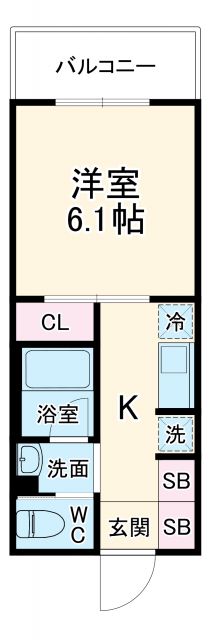 AXIS元住吉の間取り写真