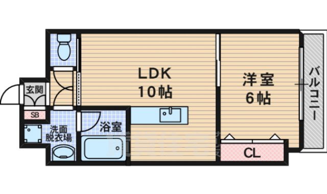 ベラヴィータ下新庄の間取り写真