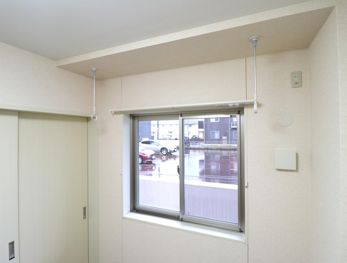 その他設備　室内物干し
