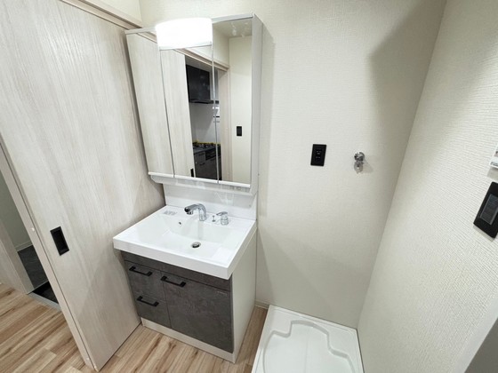 洗面設備　※別部屋の写真です