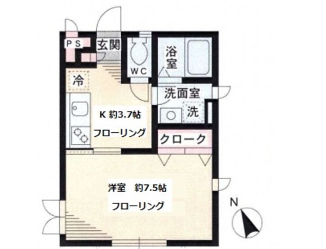 パークシティ経堂の間取り写真