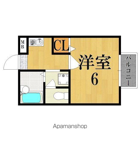 ハイツニューアイリスの間取り写真