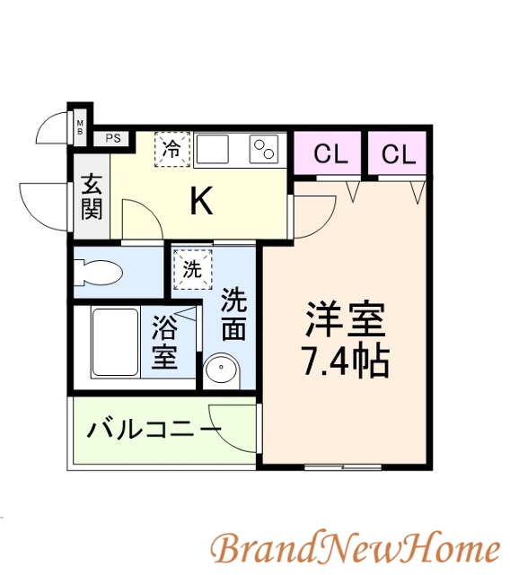 フジパレス三国ヶ丘I番館の間取り写真