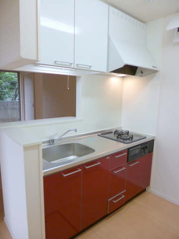 キッチン　★グリル付き、システムキッチン（コンロ２口）★