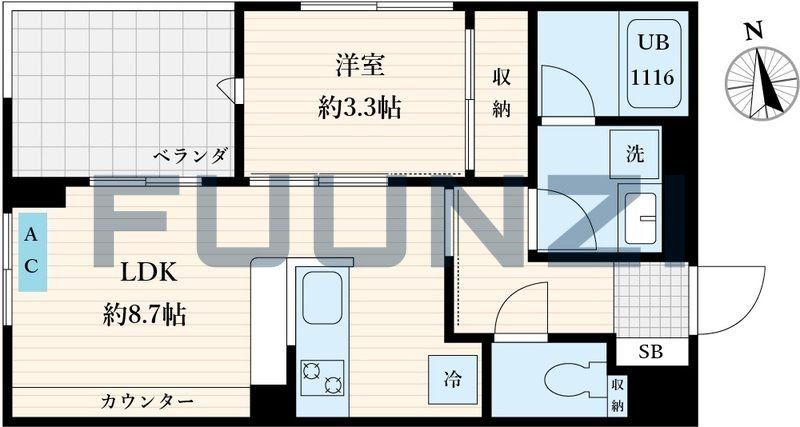 アーバングランデ市川の間取り写真