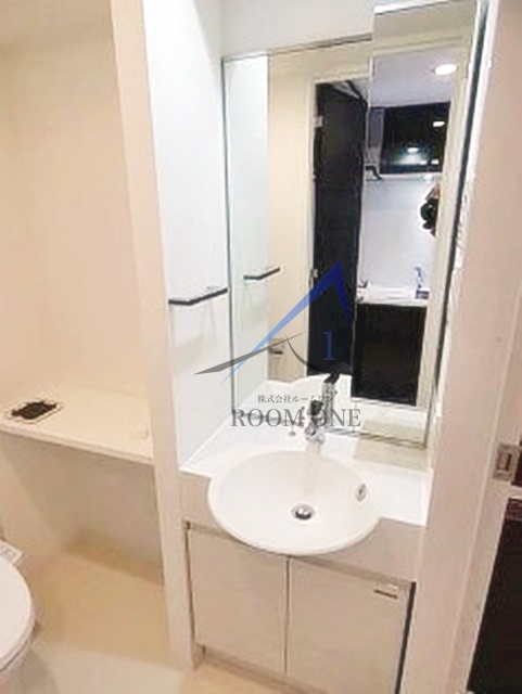 洗面設備　洗面台です。