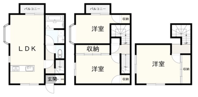 スパイラルヒルの間取り