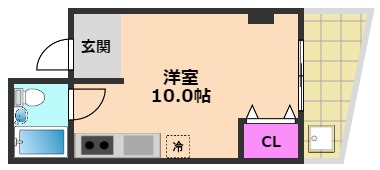 アンフィニィ富田の間取り