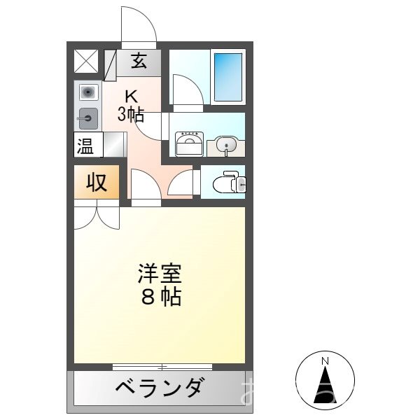 ソシア29の間取り