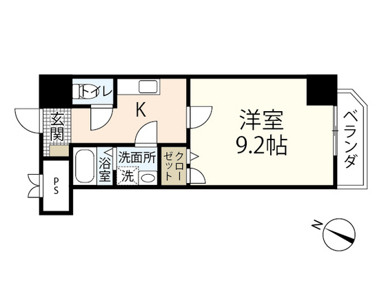 ＥＮＩＳＨＵ己斐本町の間取り