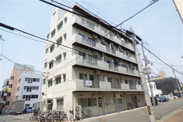 神戸市長田区神楽町のマンションの建物外観