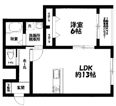 【さいたま市西区三橋のアパートの間取り】