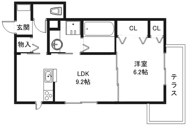 Freude(フロイデ)の間取り