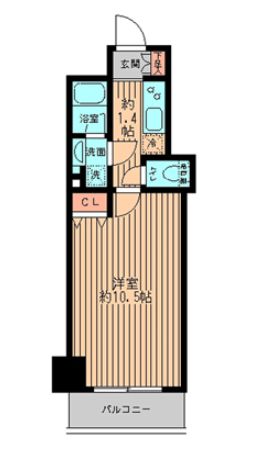 レガーロ御茶ノ水IIの間取り