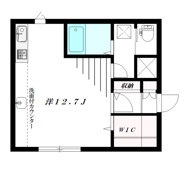 【ベルクレストの間取り】