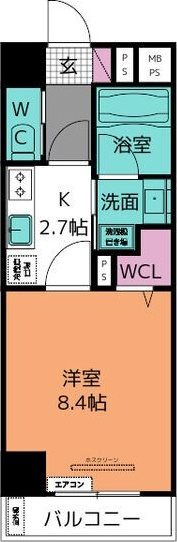 dwell常楽　朝日の間取り