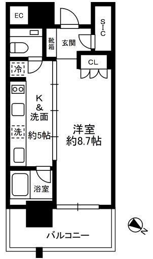 ＴＨＥ　ＲＯＰＰＯＮＧＩ　ＴＯＫＹＯ　ＳＵＰＥＲＩＯＲ　ＲＥＳＩＤＥＮの間取り