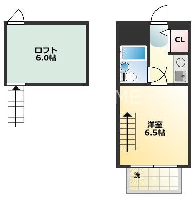 シャンテジョイフルの間取り