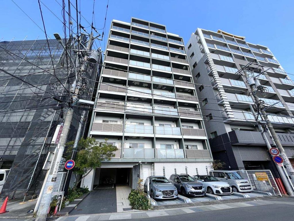 【小田原市栄町のマンションの建物外観】