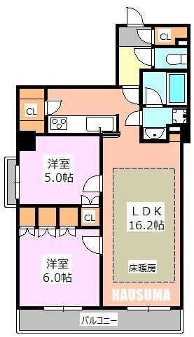 パークキューブ西ヶ原ステージの間取り