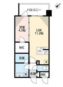 糟屋郡新宮町緑ケ浜のマンションの間取り