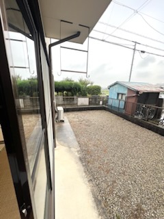 バルコニー　庭