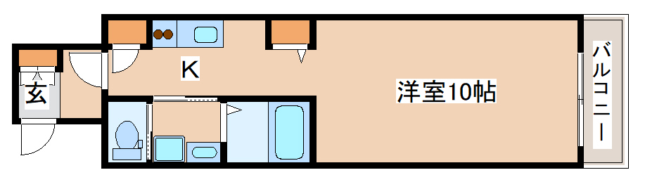 S-FORT神戸神楽町の間取り