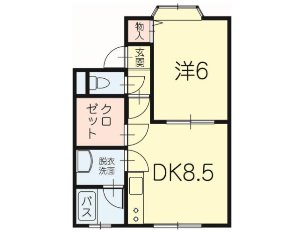 シュガーハウスの間取り