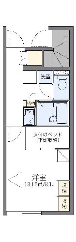 レオパレスＢＡＬＺＡＣの間取り