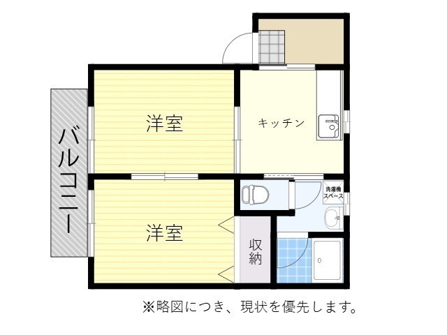 リバーサイドテラス１の間取り