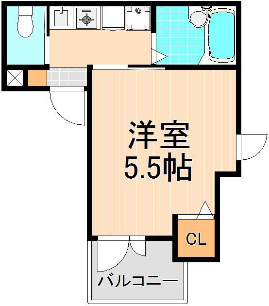 ＬＹＮＸ北千住Ｆ棟の間取り