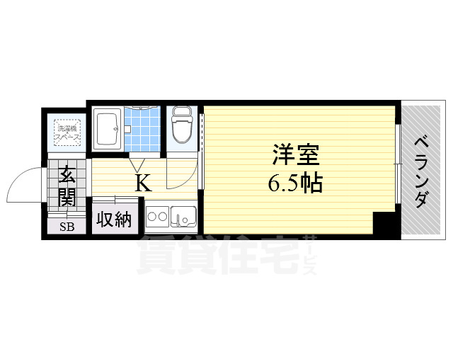 【ラフィーネ枚方の間取り】