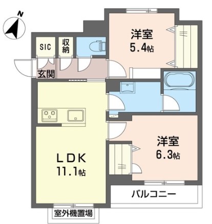 【コート辻堂の間取り】